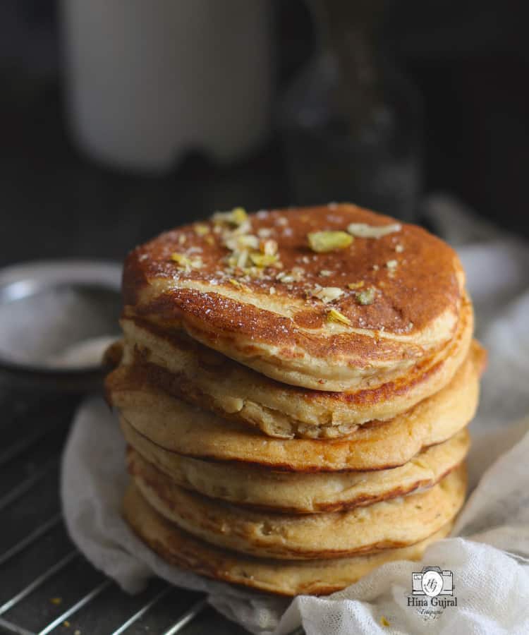 Whole Wheat Buttermilk Pancake Recipe - Fun FOOD and Frolic