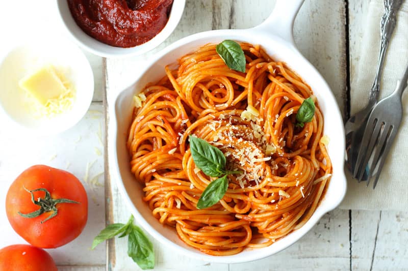 20 Minute Red Sauce Spaghetti (video Recipe) - Fun Food And Frolic