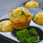 Cheese Muffin is perfect teatime snack loaded with cheese, sweet corn and fresh herbs.