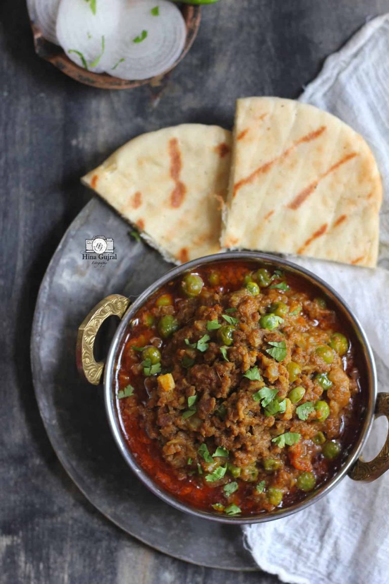 Keema Matar Recipe (Mutton Keema Curry) - Fun FOOD Frolic