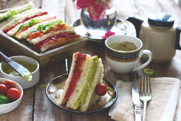 super sandwich tea set