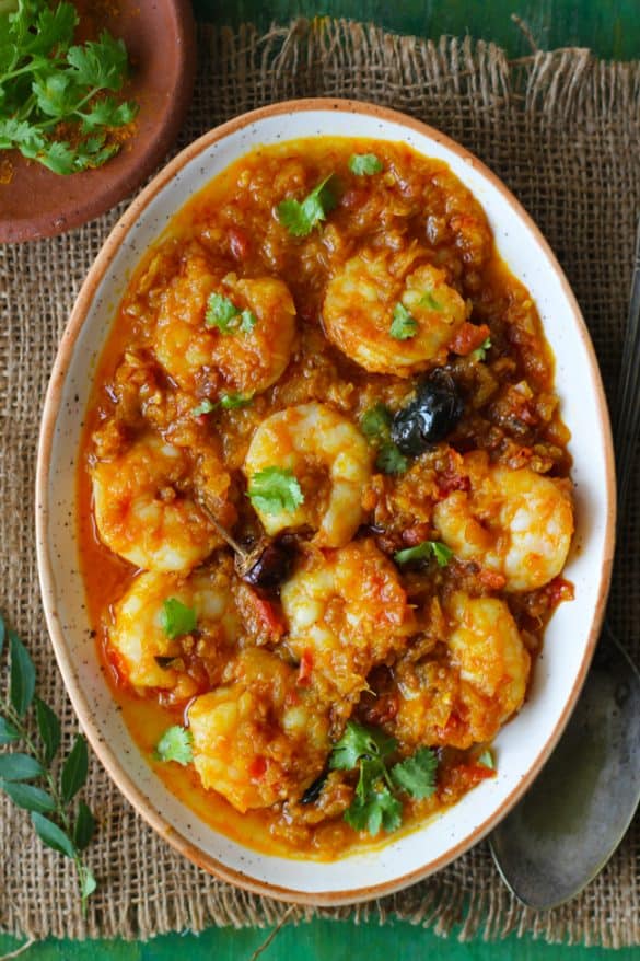 Prawn Masala Recipe (Shrimp Masala) - Fun FOOD Frolic