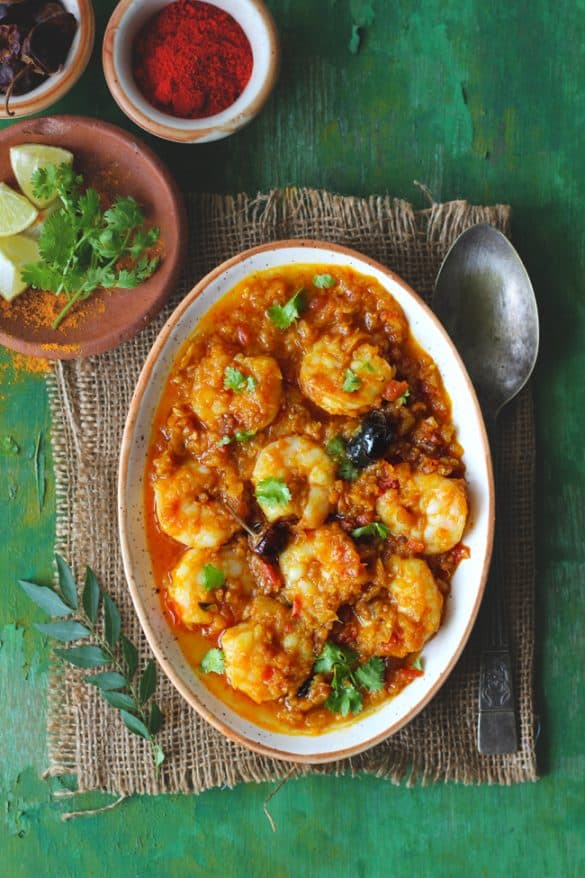 Prawn Masala Recipe (Shrimp Masala) - Fun FOOD Frolic