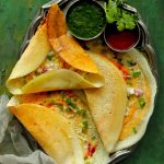 Schezwan Egg Dosa