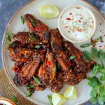 This hot sauce chicken wings recipe is certainly one of those easy chicken recipes that you want to bookmark for the parties.