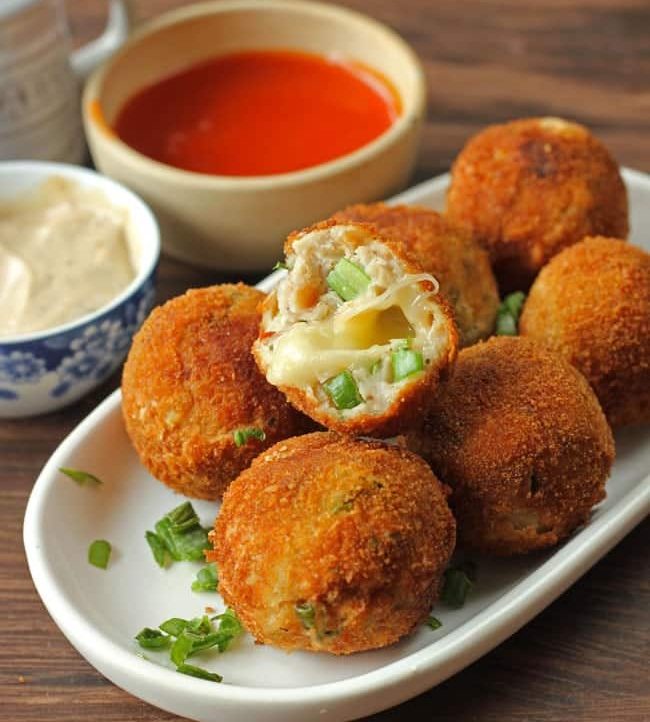 Best Chicken Cheese Balls