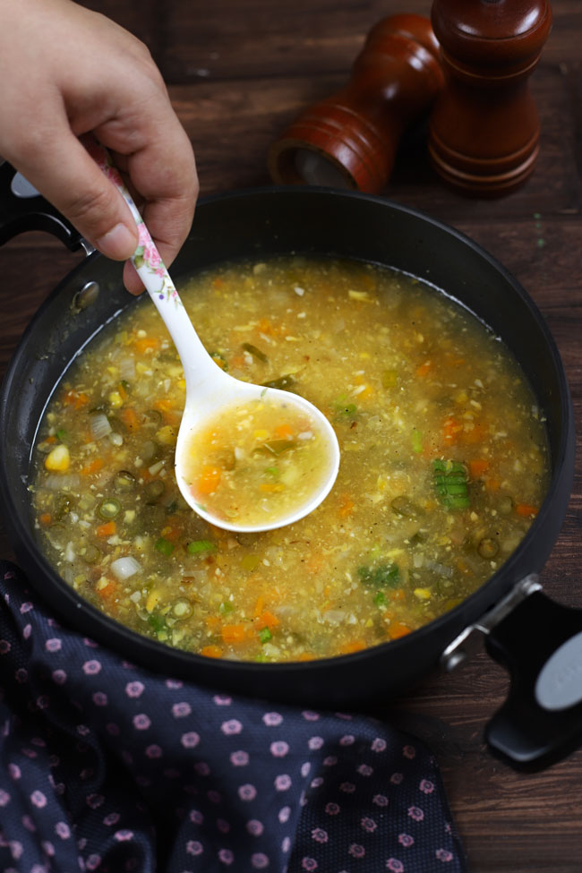 Sweet Corn Soup Recipe - Fun FOOD Frolic