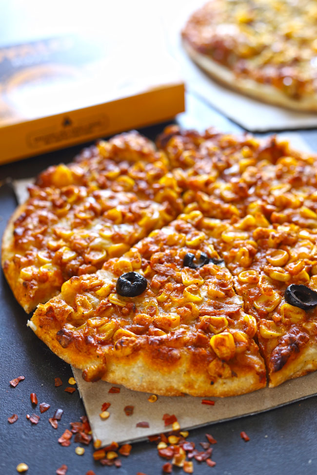 Piri Piri Corn Oyalo Pizza