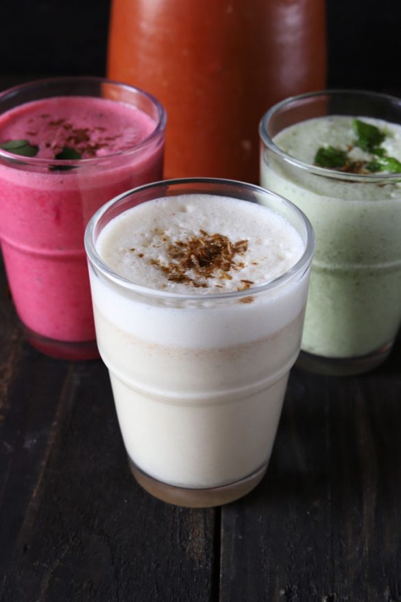 Chaas Recipe (Indian Buttermilk 3 Flavours) - Fun FOOD Frolic