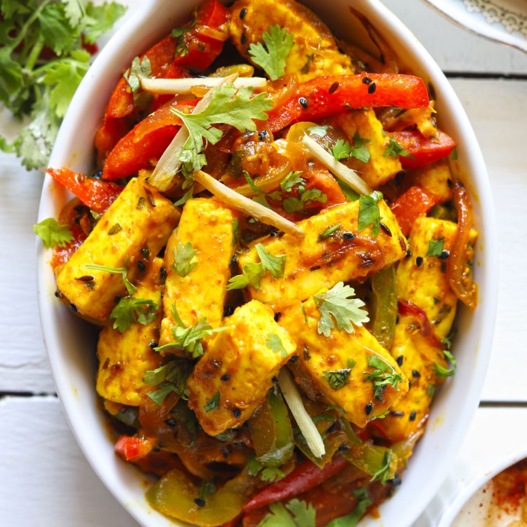 Paneer Jalfrezi Recipe (Veg Jalfrezi) - Fun FOOD Frolic