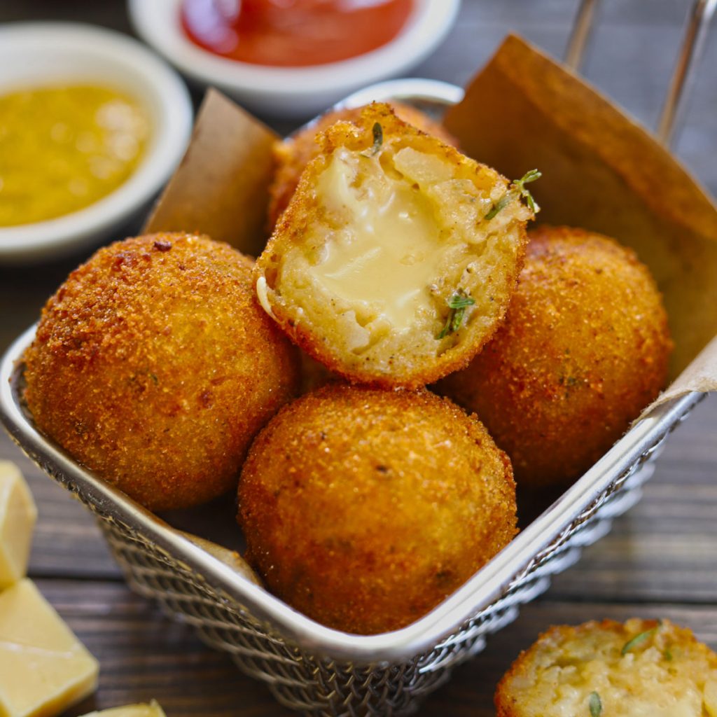 Potato Cheese Balls Recipe - Fun FOOD Frolic
