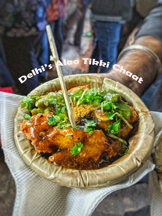 Aloo Tikki Chaat Recipe (Delhi Style) - Fun FOOD Frolic