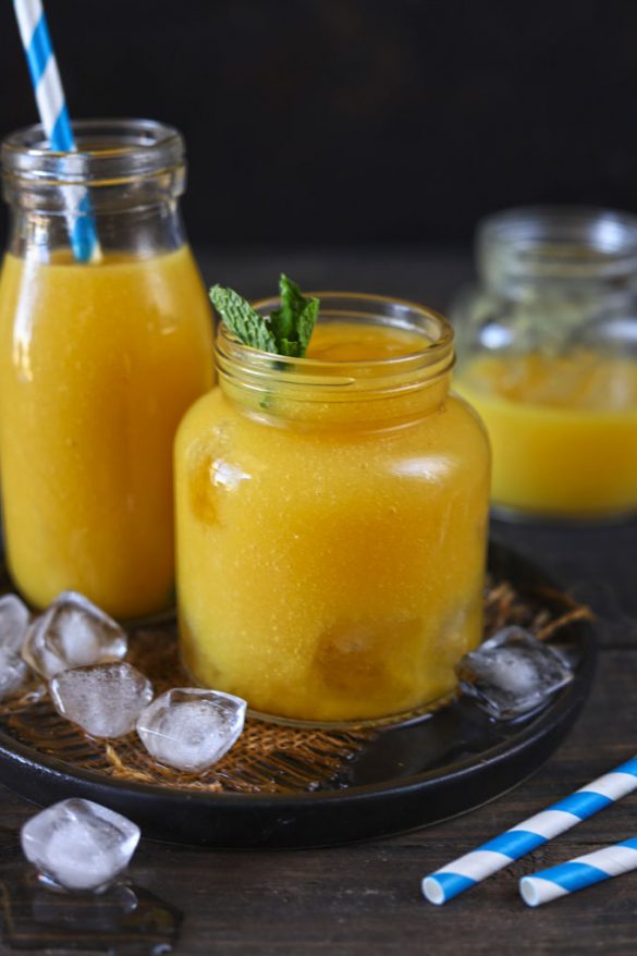 Mango Iced Tea Recipe Fun FOOD Frolic