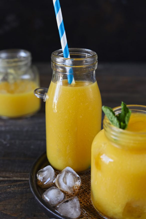 Mango Iced Tea Recipe - Fun FOOD Frolic