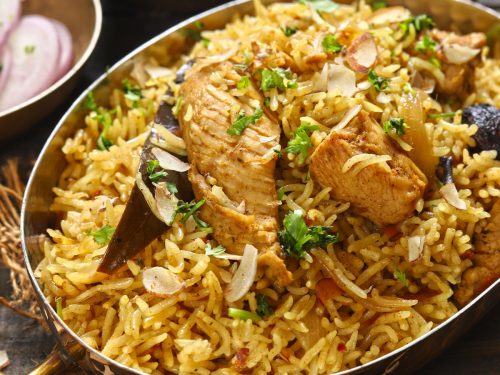 Instant Pot Chicken Pulao Recipe