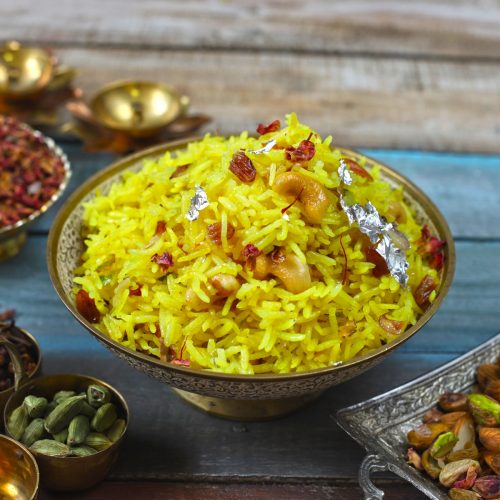 Meethe Chawal (Zarda Recipe) - Fun FOOD Frolic