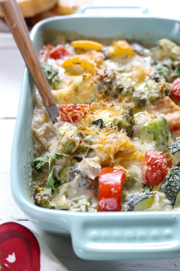 Vegetable Bake Recipe - Fun FOOD Frolic