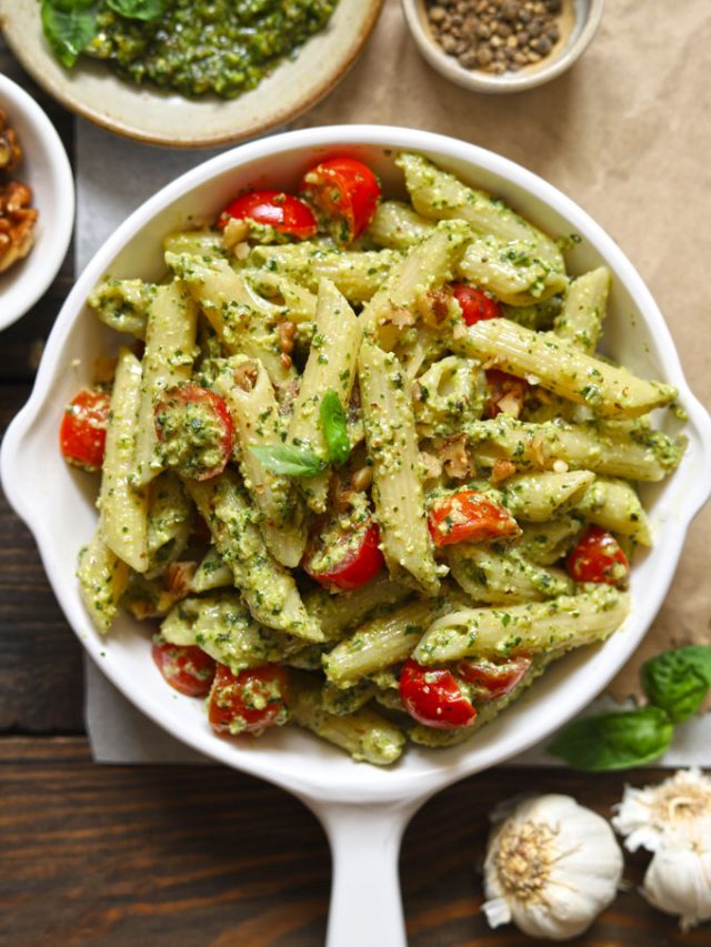 Basil Pesto Pasta