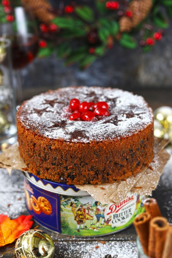 Christmas Fruit Cake Recipe (Rum Cake) - Fun FOOD Frolic