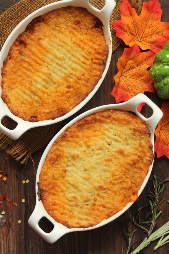 Vegetarian Shepherd's Pie Recipe - Fun FOOD Frolic