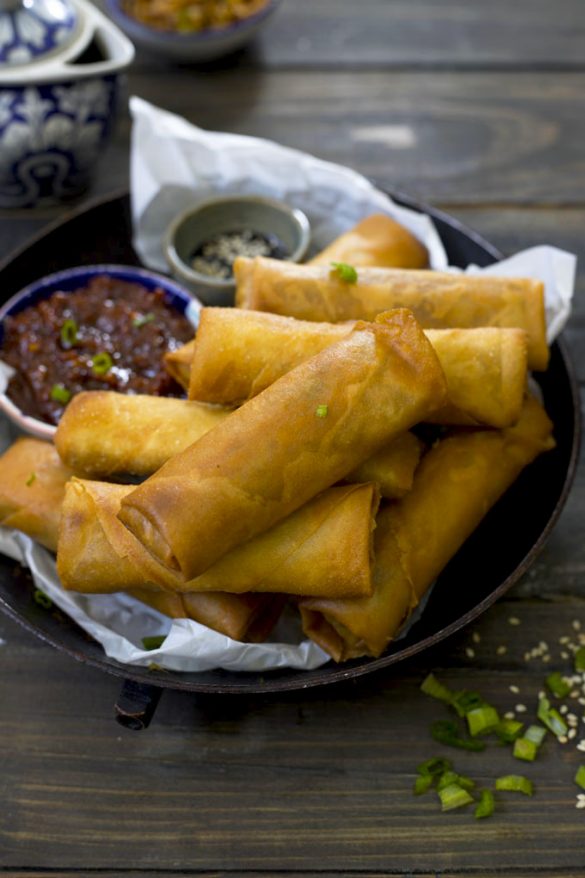 Veg Spring Roll Recipe - Fun Food Frolic