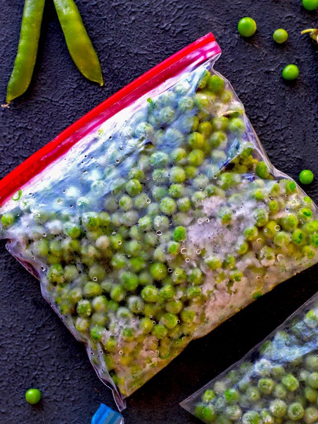 How To Freeze Peas