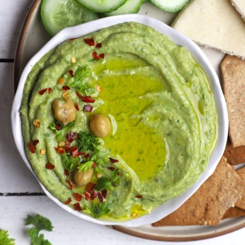 Avocado Hummus Recipe - Fun FOOD Frolic