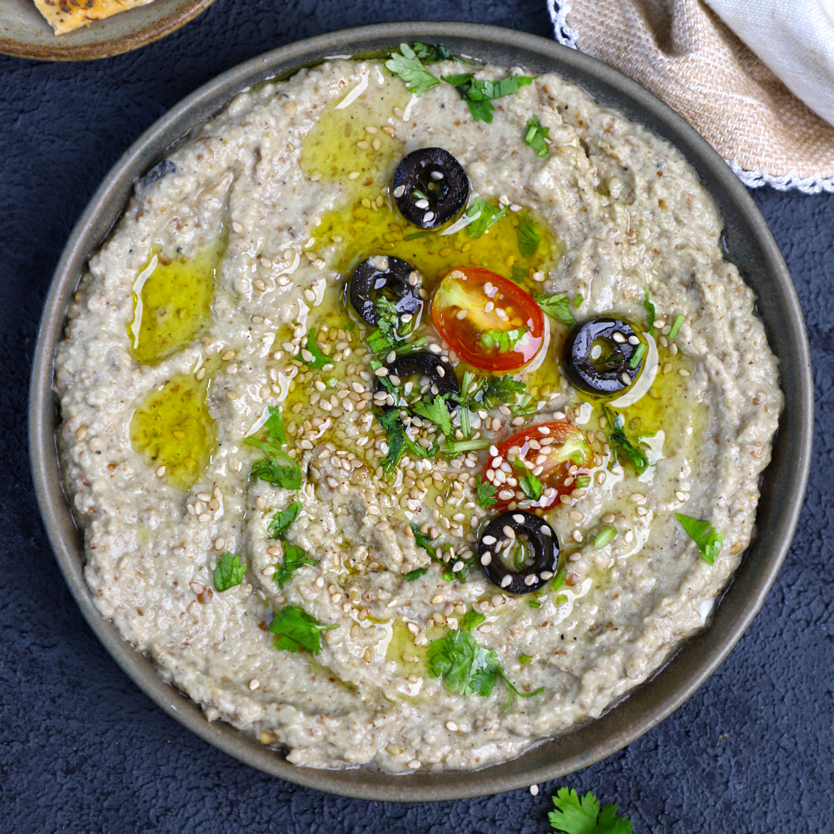 Baba Ganoush Recipe Amazing Roasted Eggplant Dip Dandk Organizer