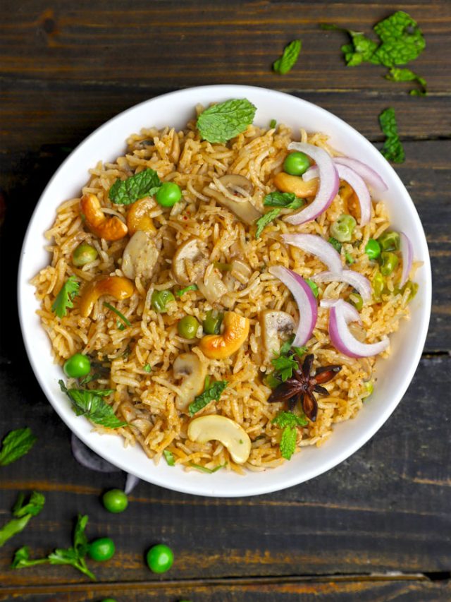 Mushroom Pulao