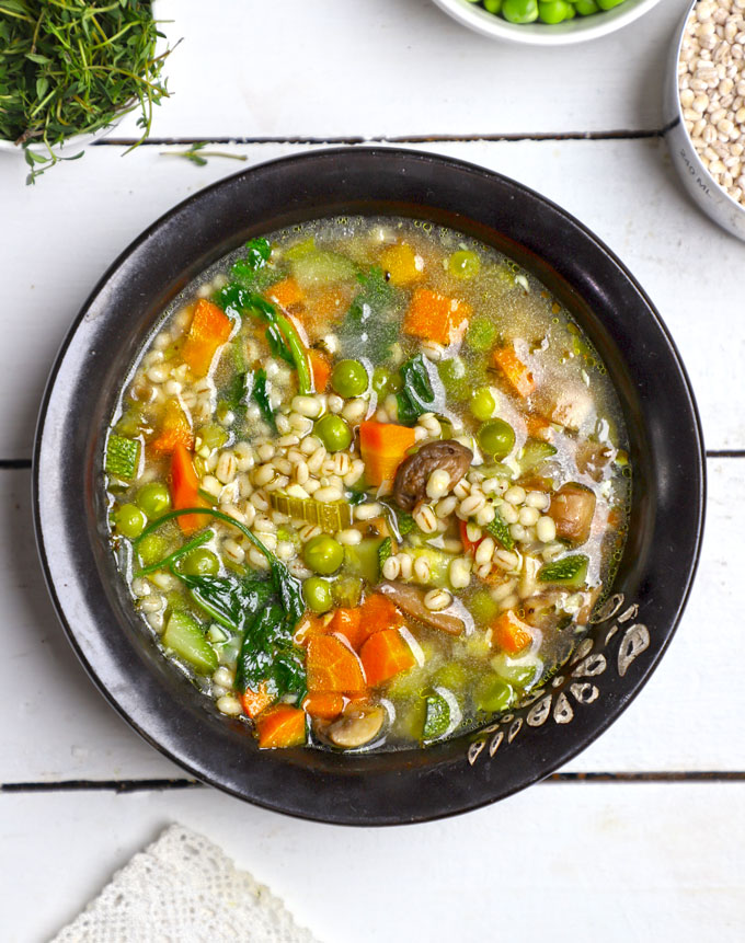 Vegetable Barley Soup Recipe - Fun FOOD Frolic