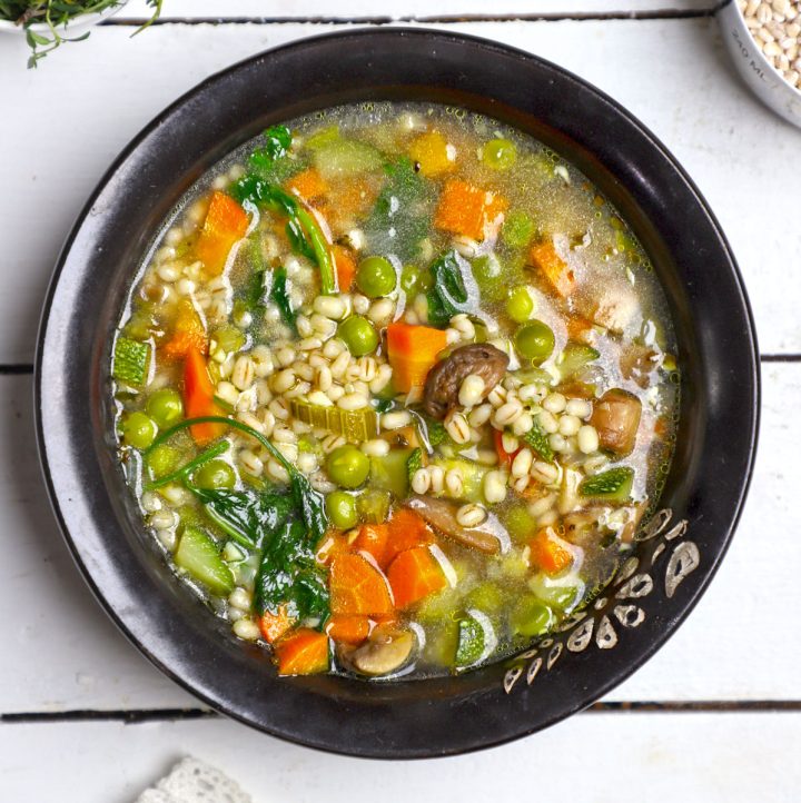 Vegetable Barley Soup Recipe - Fun FOOD Frolic