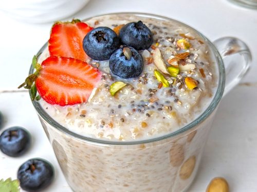 Overnight Oats Recipe (4 Flavors) - Fun FOOD Frolic