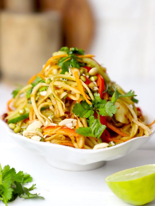 Vegan Papaya Salad