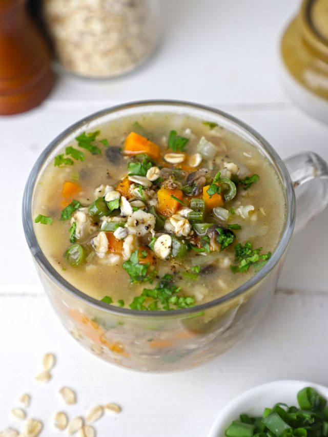 Vegetable Oats Soup