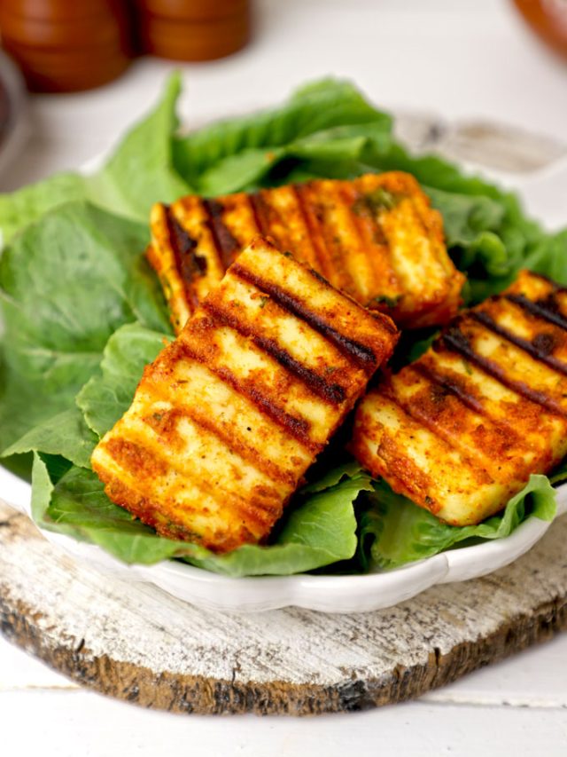 Grilled Paneer Recipe