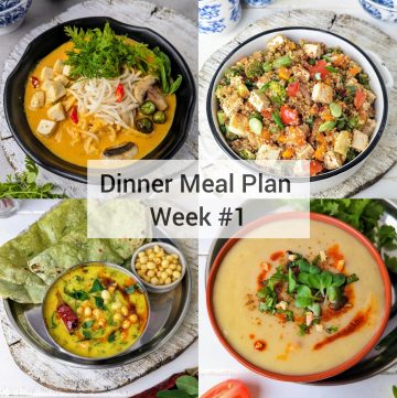 Weekly Dinner Plan 01